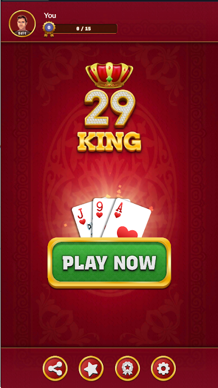 29 King Card Game Offline Screenshot1