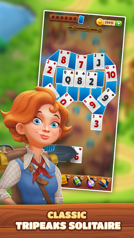 Go West Frontier Solitaire Screenshot1