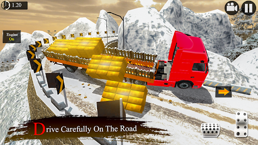 Uphill Gold Transport Truck Dr Screenshot3