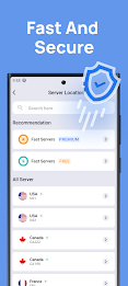 Turbo Secure VPN: Fast Proxy Screenshot3