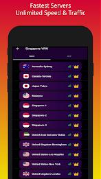 Singapore Fast VPN:Safer VPN Screenshot3