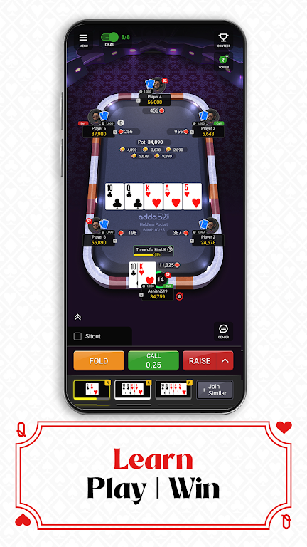 Play Poker Games Online Adda52 Screenshot2