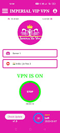 IMPERIAL VIP VPN Screenshot1