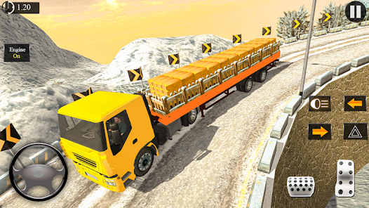 Uphill Gold Transport Truck Dr Screenshot8