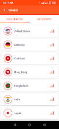 Fire VPN - secure internet Screenshot2