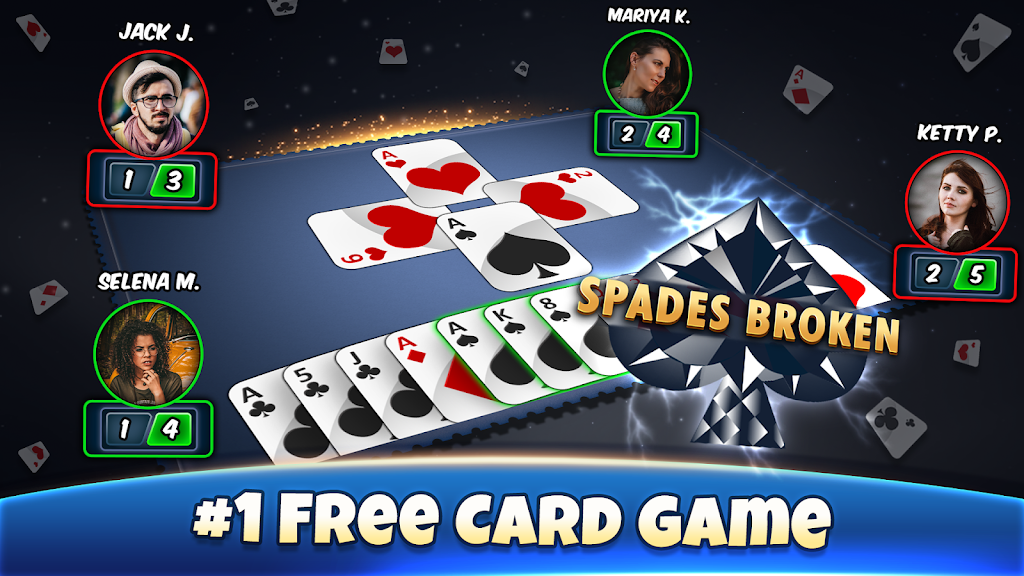 Spades Card Games Screenshot1