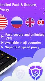 SuperFast VPN : Fast VPN Proxy Screenshot3