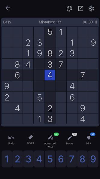 Sudoku - Classic Sudoku Puzzle Mod Screenshot2