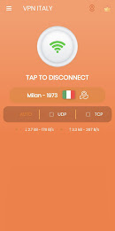 VPN ITALY - Secure VPN Proxy Screenshot3