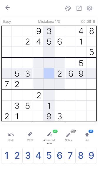 Sudoku - Classic Sudoku Puzzle Mod Screenshot4