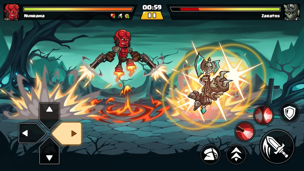 Brawl Fighter - Super Warriors Mod Screenshot3