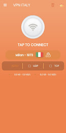 VPN ITALY - Secure VPN Proxy Screenshot1