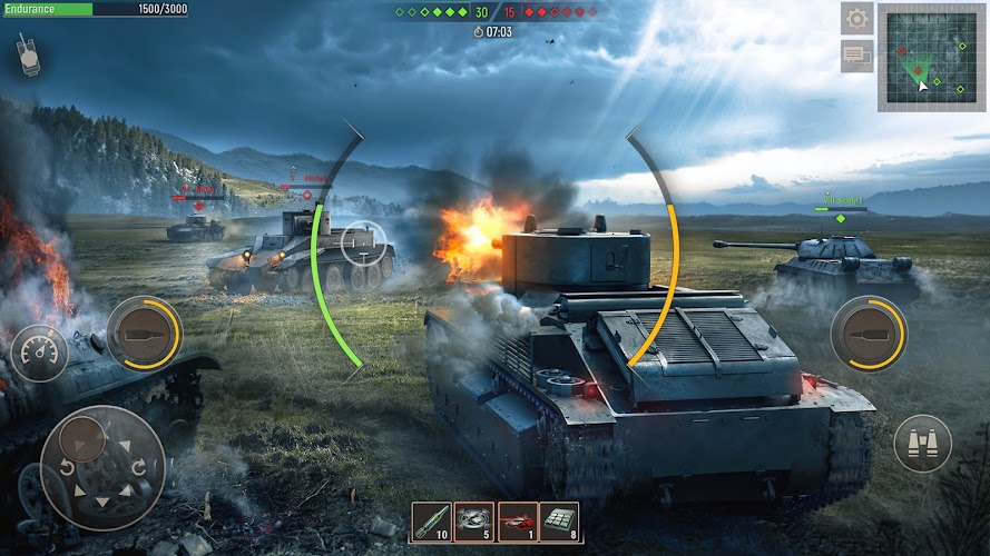 Battle Tanks - Tank Games WW2 Screenshot2