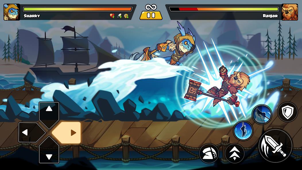 Brawl Fighter - Super Warriors Mod Screenshot5