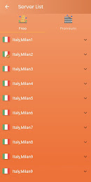 VPN ITALY - Secure VPN Proxy Screenshot2