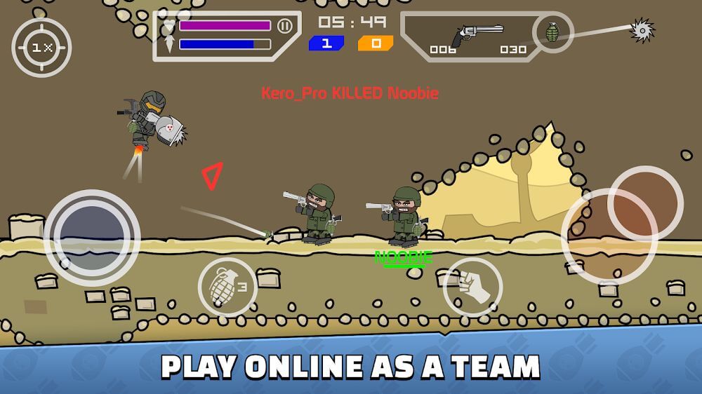 Mini Militia - Doodle Army 2 Mod Screenshot2