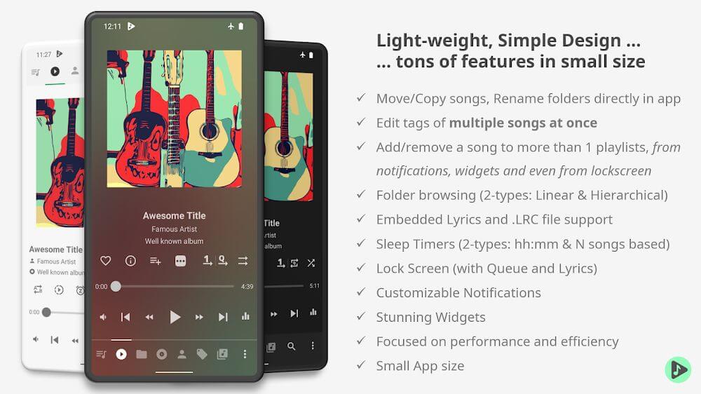 Musicolet Music Player Mod Screenshot1