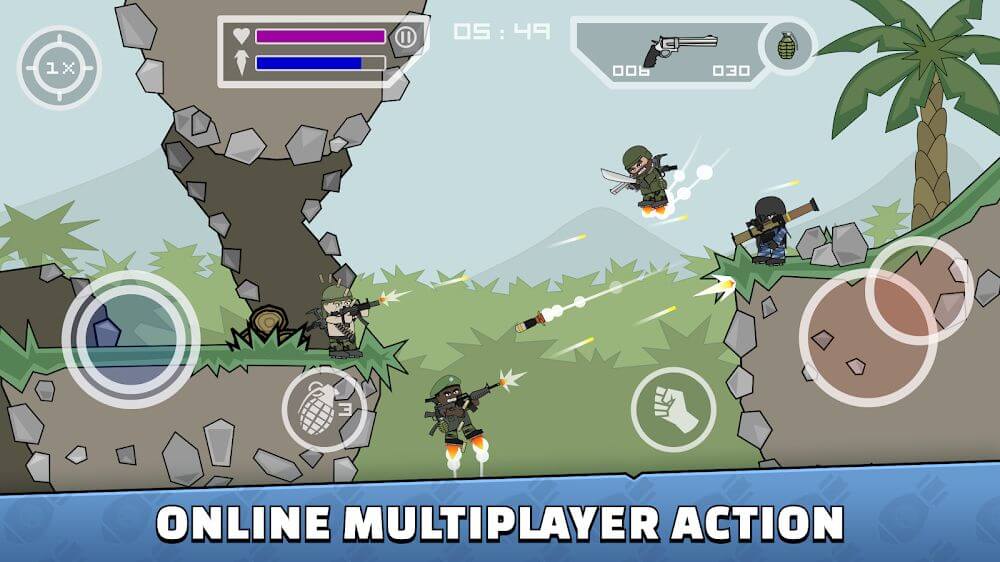 Mini Militia - Doodle Army 2 Mod Screenshot1