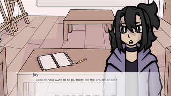 Full Ride! A College Dating Sim (Demo) Screenshot3