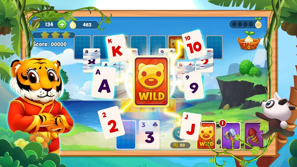 trận đấu solitaire rừng Screenshot2