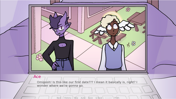 Full Ride! A College Dating Sim (Demo) Screenshot1