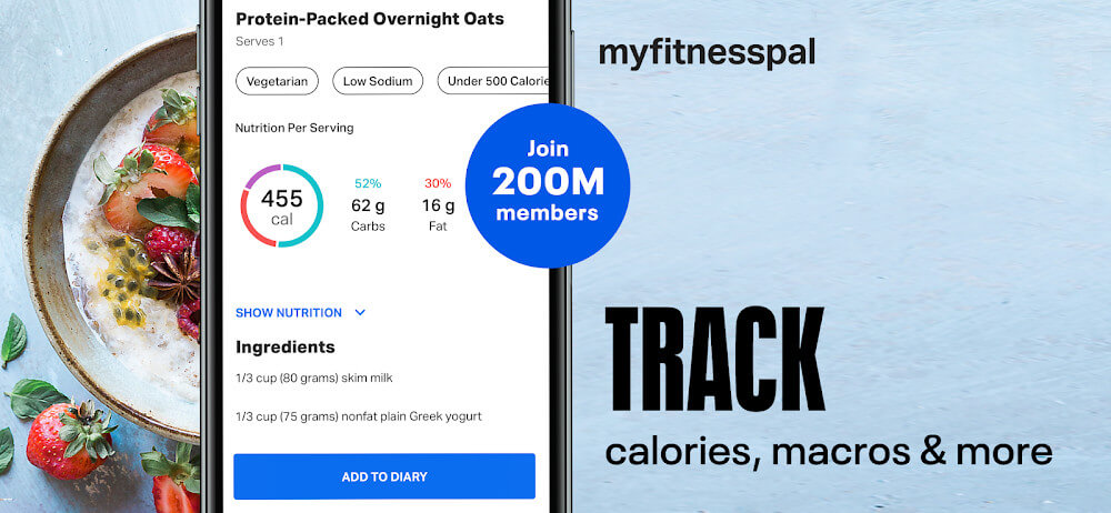 MyFitnessPal Mod Screenshot1