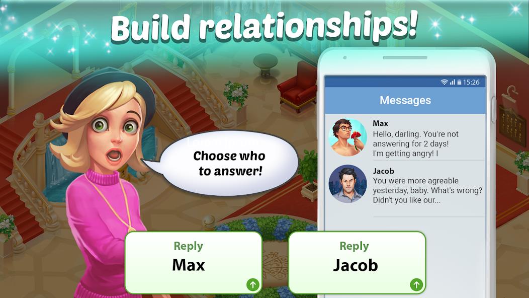 Family Hotel: love & match-3 Mod Screenshot5