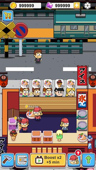 Idle Food Bar: Food Truck Mod Screenshot5