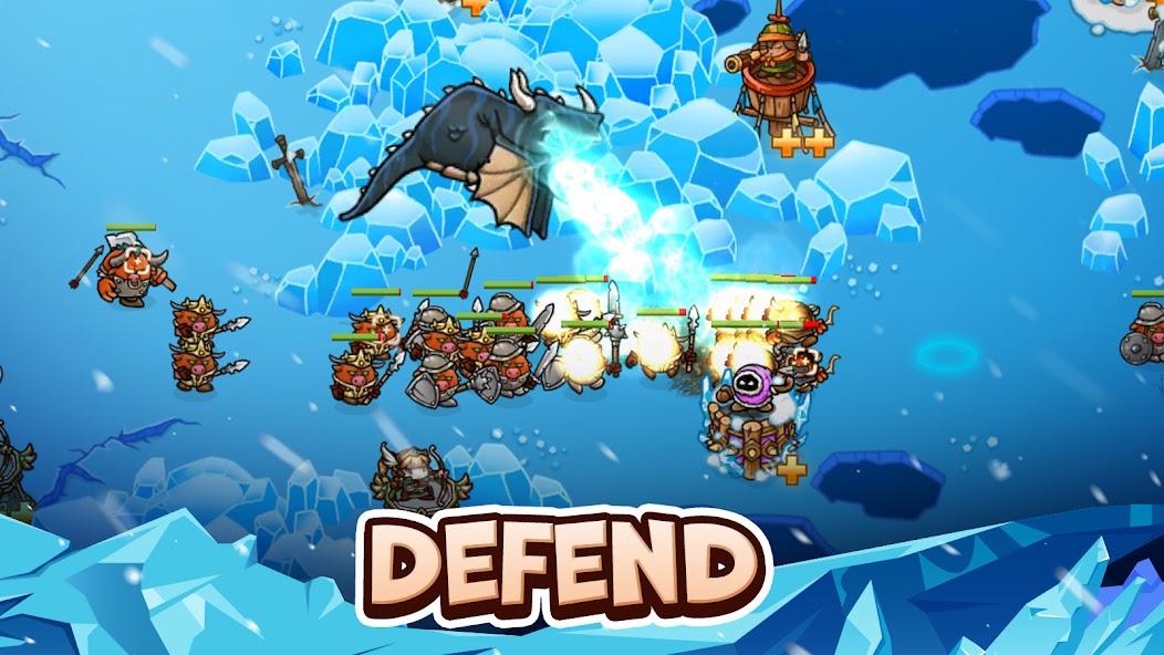 Crazy Defense Heroes - TD Game Mod Screenshot1