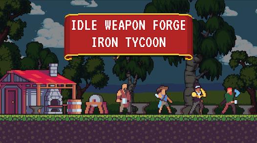 Idle Weapon Forge: Iron Tycoon Mod Screenshot1