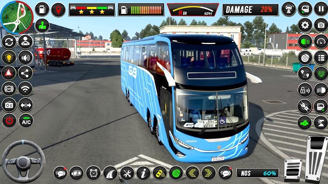 Coach Bus Driving- Bus Game Mod Screenshot2