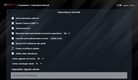 IPTV ITALIA TV + VPN Screenshot20