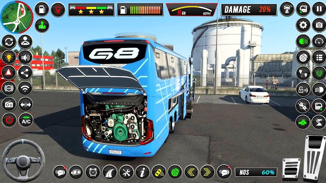 Coach Bus Driving- Bus Game Mod Screenshot3