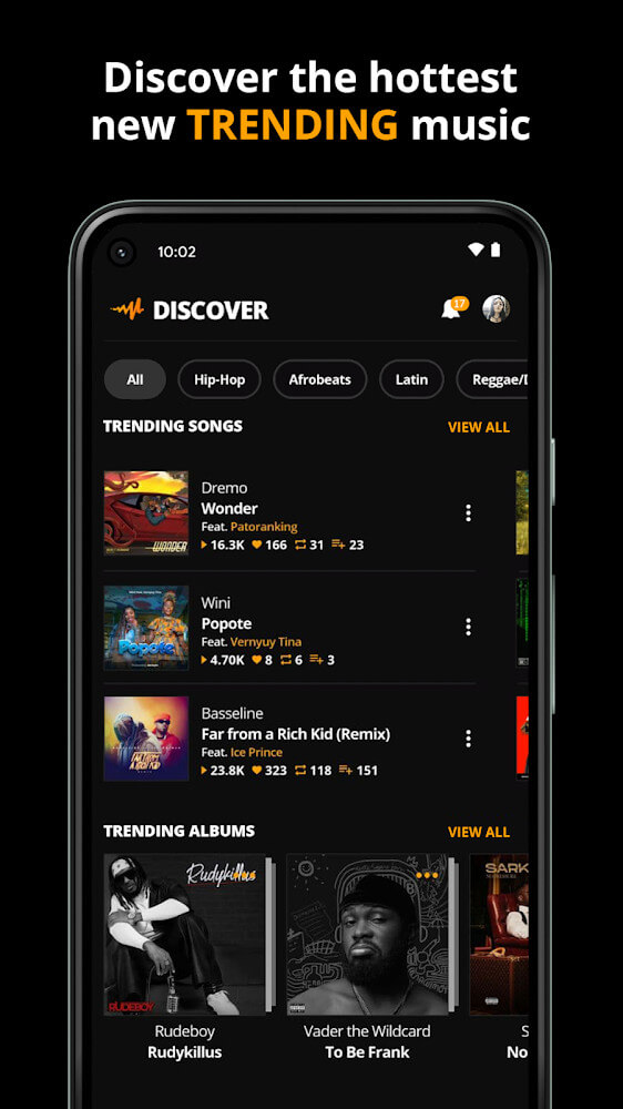 Audiomack Mod Screenshot3