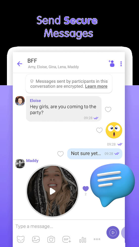 Viber Messenger Mod Screenshot3