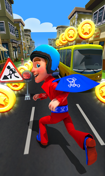 Subway Run 2 Superhero Runner Mod Screenshot1