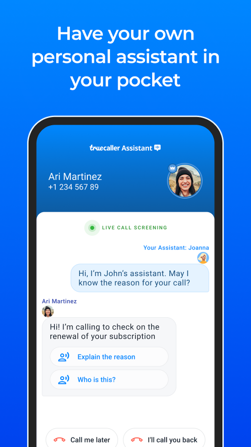 Truecaller Mod Screenshot3