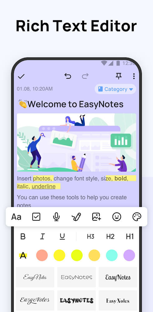 Easy Notes Mod Screenshot3