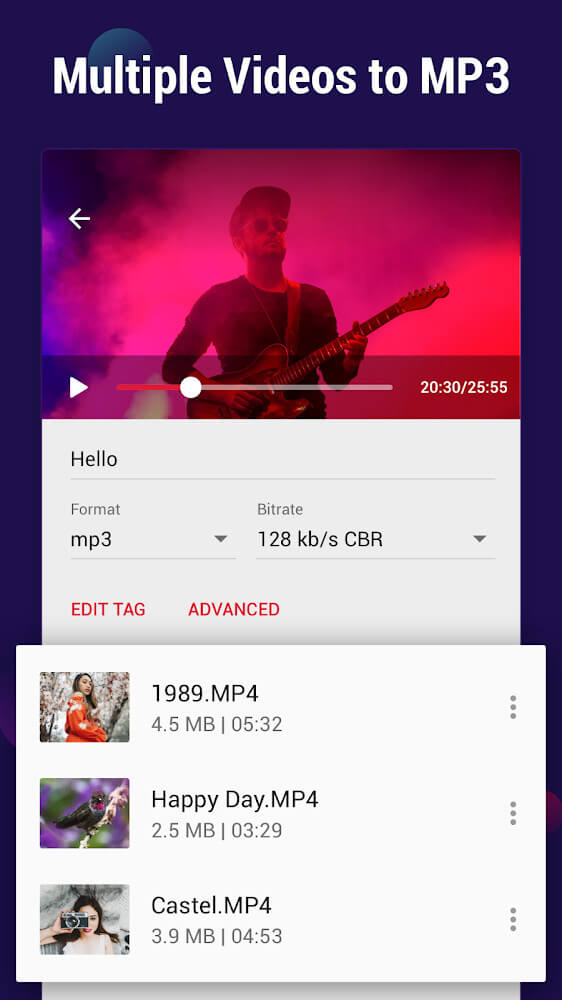 Video to MP3 Converter Mod Screenshot1