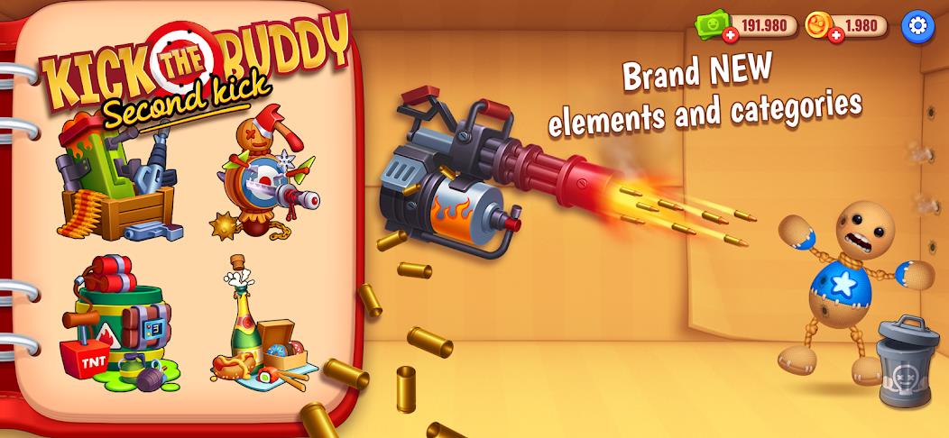 Kick The Buddy: Second Kick Mod Screenshot2