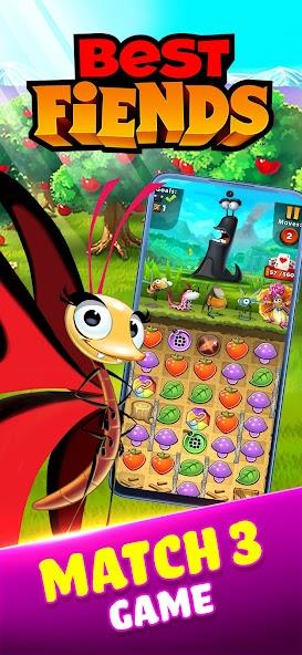 Best Fiends - Match 3 Puzzles Mod Screenshot1