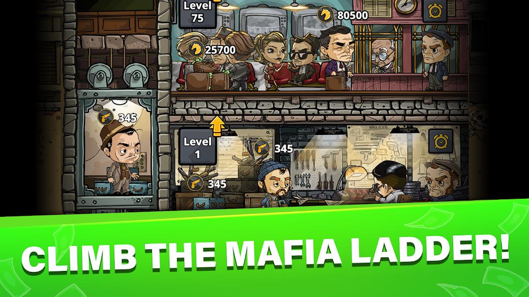 Idle Mafia Manager: Tycoon Sim Mod Screenshot1