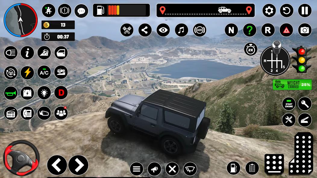 Offroad Jeep Driving & Parking Mod Screenshot3