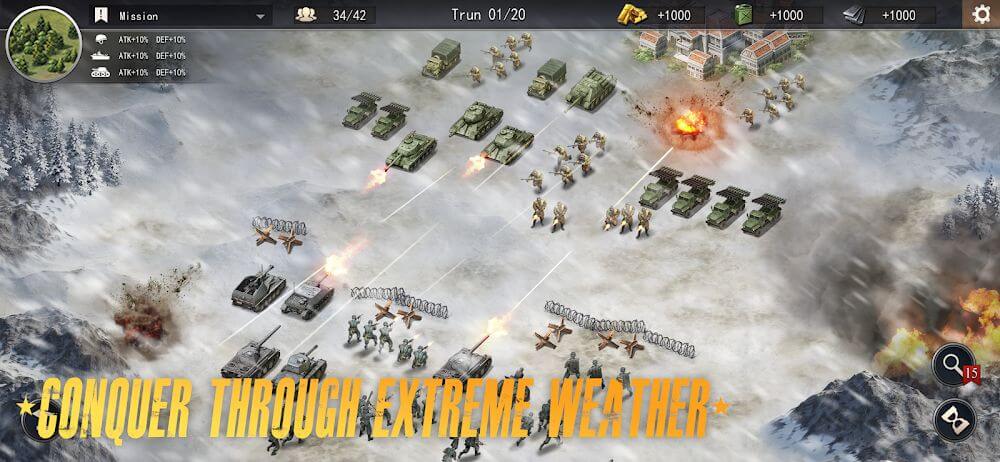 World War 2: Strategy Battle Mod Screenshot2