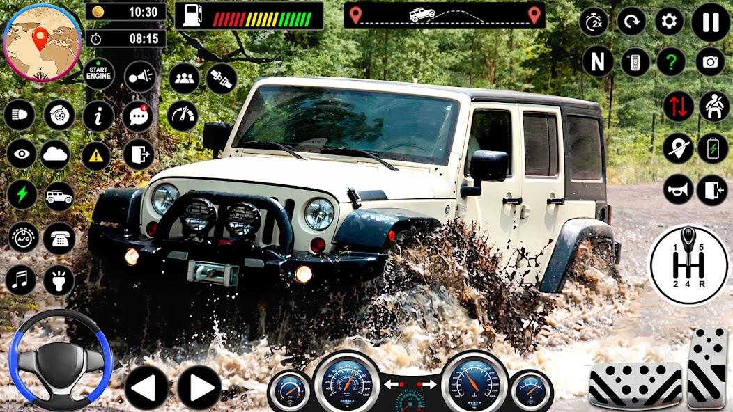 Offroad Car Driving Jeep Games Mod Screenshot2