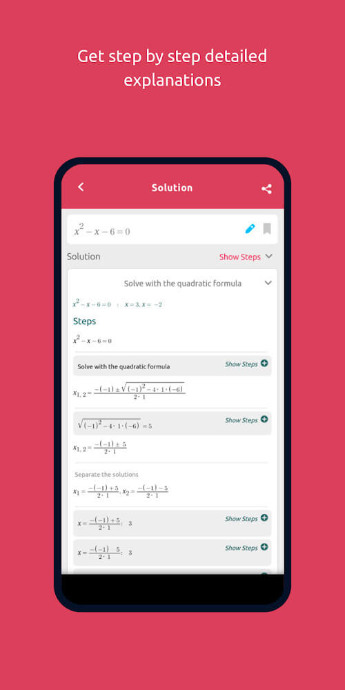 Symbolab - Math Solver Mod Screenshot3