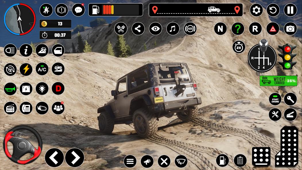 Offroad Jeep Driving & Parking Mod Screenshot4