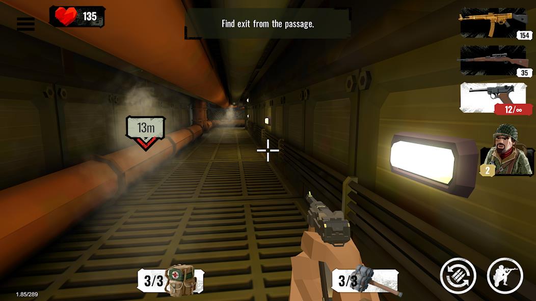 World War Polygon: WW2 shooter Mod Screenshot1