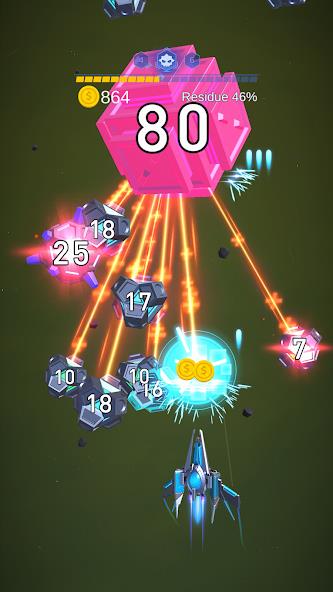 Dust Settle 3D - Galaxy Attack Mod Screenshot3