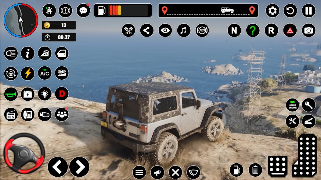 Offroad Jeep Driving & Parking Mod Screenshot5